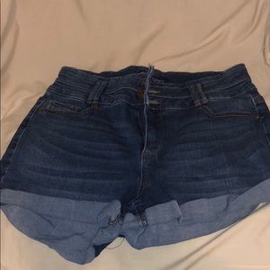 High waisted shorts